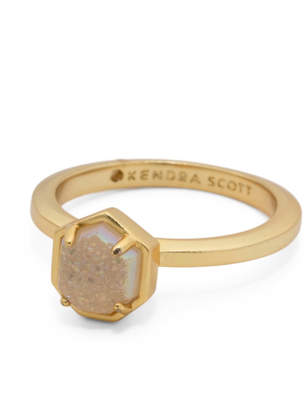 Kendra Scott Iridescent Drusy Ring